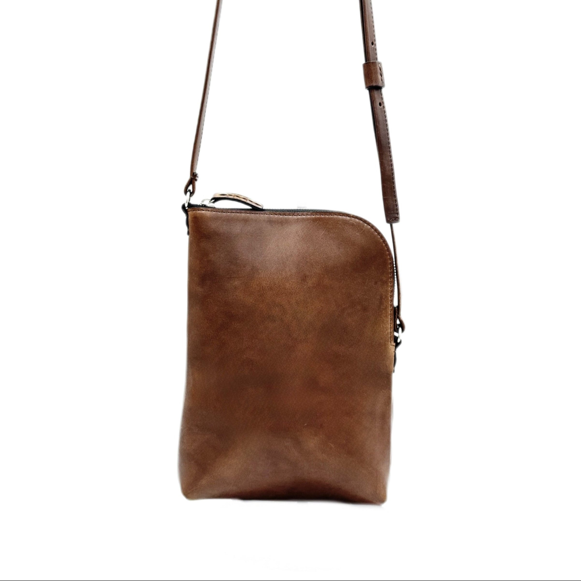 グイディ ショルダーバッグ-GUIDI 250 -Marrone- – SOTOMI LEATHER