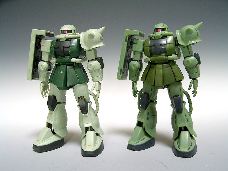 バンダイ HCM-Pro 02-00 & 02-01 ザクII レビュー
