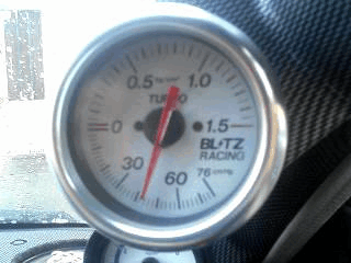 BLITZ 52φ機械式ブースト計取付：suzuki Keiworks 改造と改良 自己満足