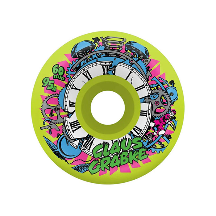 SLIME BALLS | CLAUS GRABKE REISSUE VOMITS / NEON GREEN - 60MM 95A