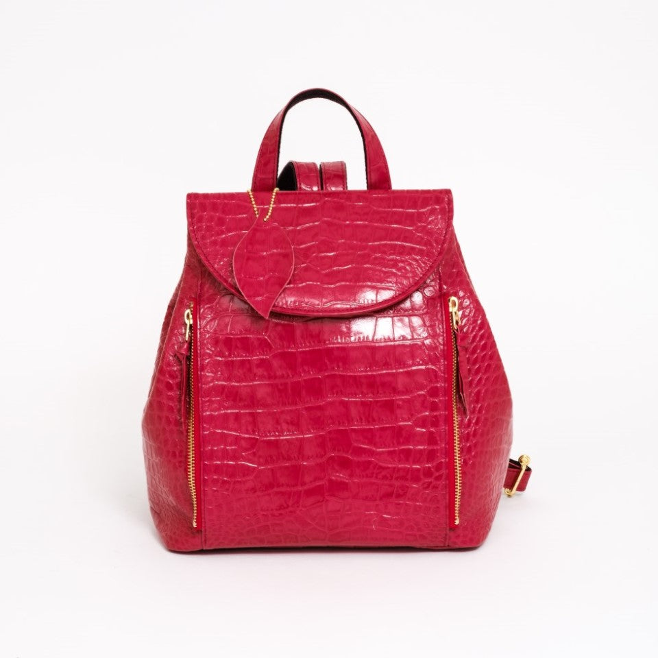 ミニバックパック チェリーレッド ｜ 鎌倉のバッグ 鎌倉高野オンライン