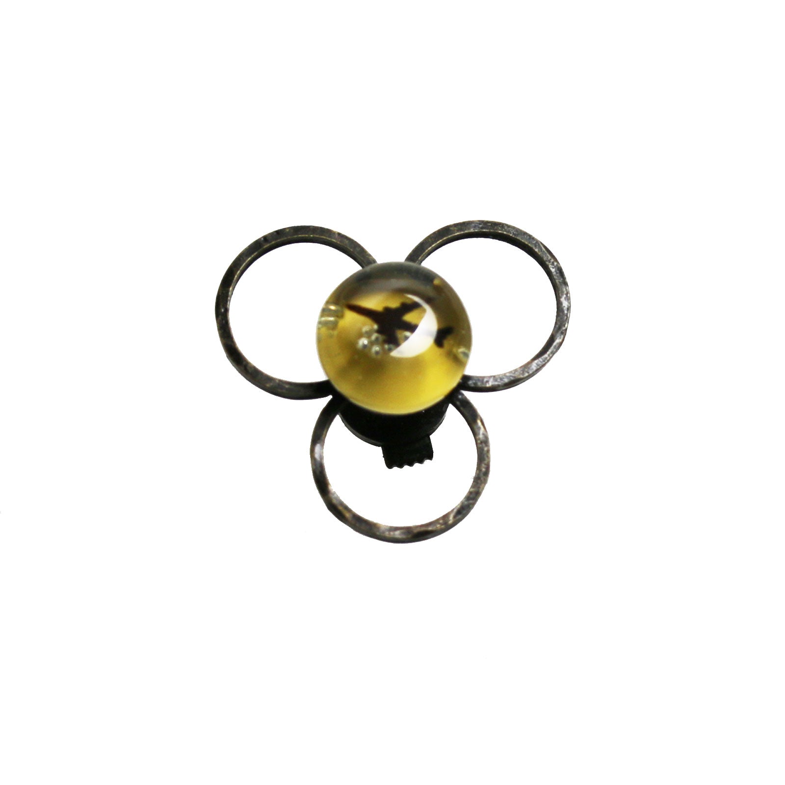 ピンブローチ 飛行機 黄色 ブローチ メンズ ラペルピン 贈り物