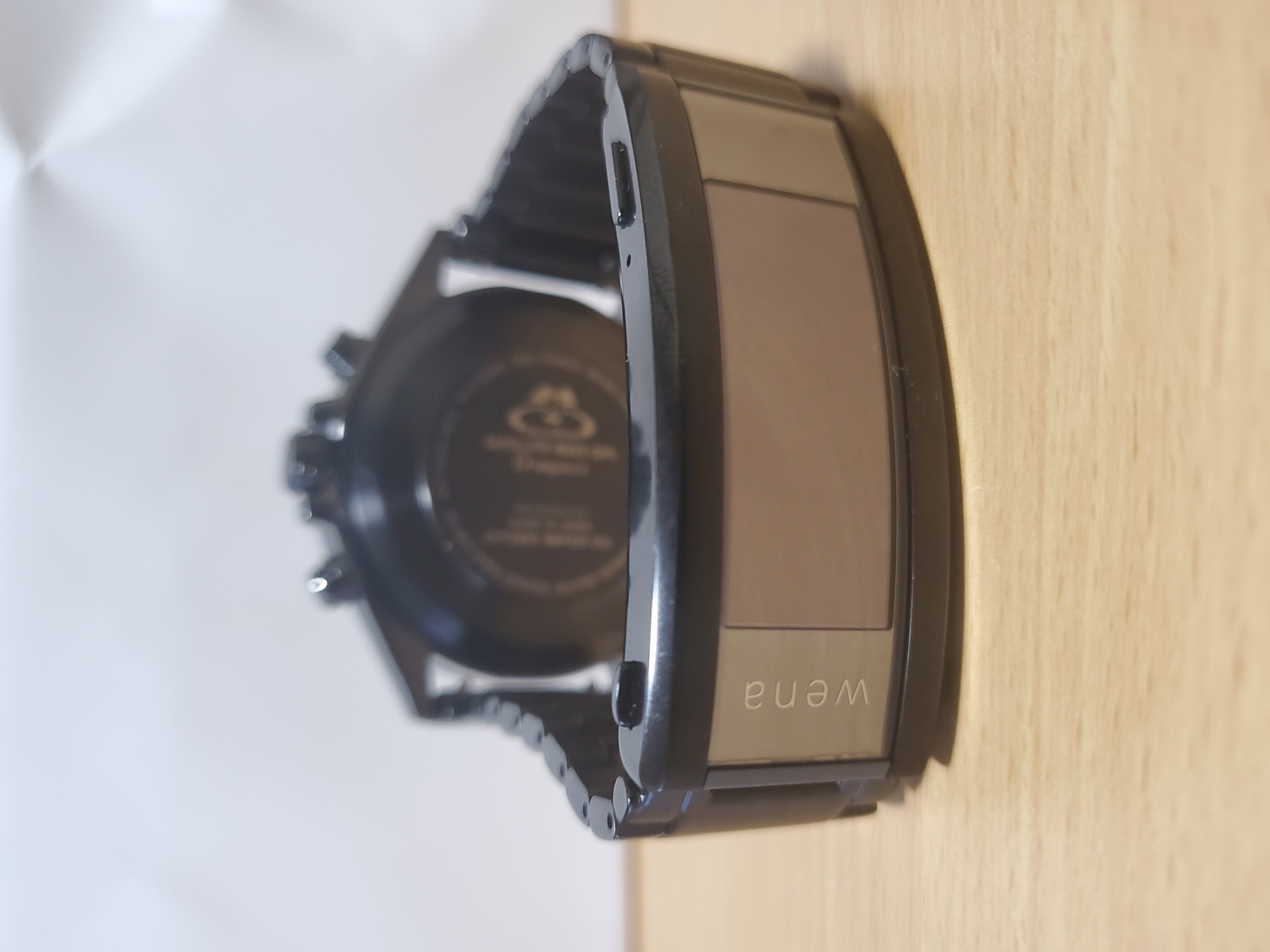 シチズン ATTESA エコ・ドライブ ベルトバックル部 ソニーwena3交換