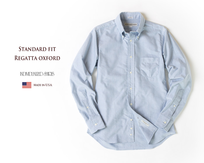 インディビジュアライズドシャツ 米国製 スタンダードフィット ボタン