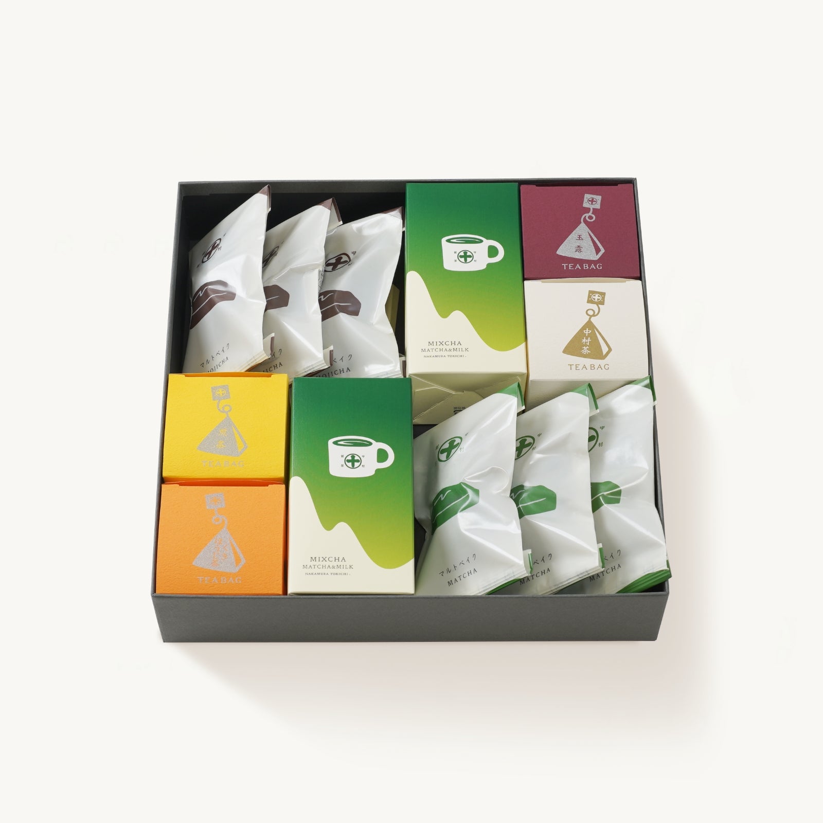 ミクスチャ・キュウブ4種・焼菓子詰合せ【A】 – 中村藤吉本店