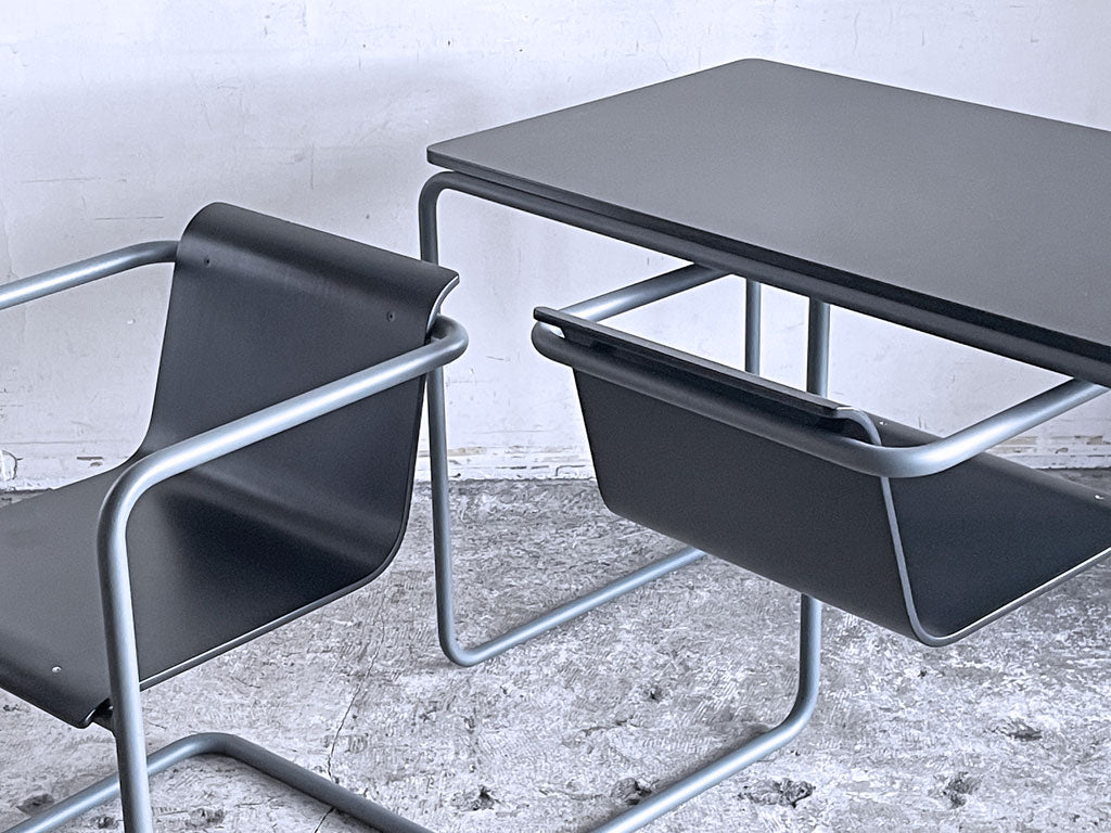 無印良品 MUJI × トーネット THONET スチールパイプデスク＆チェア