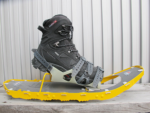 雪山 アウトドア スノートレッキング シューイング シューズ サロモン