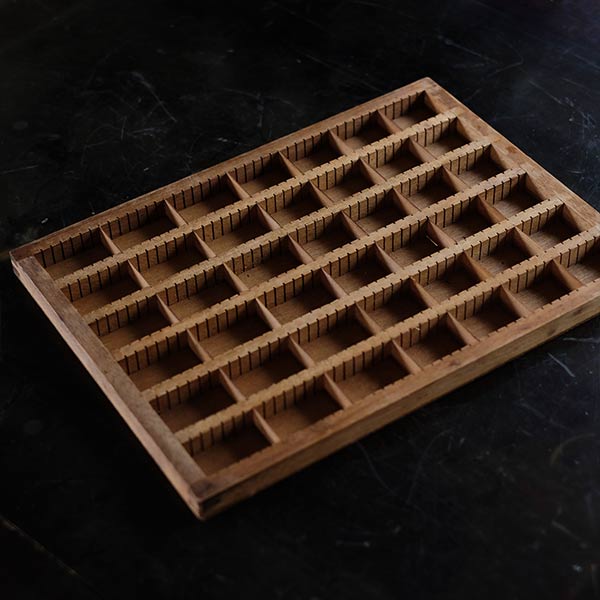 活版印刷のプリンタートレイ – zakka store towi