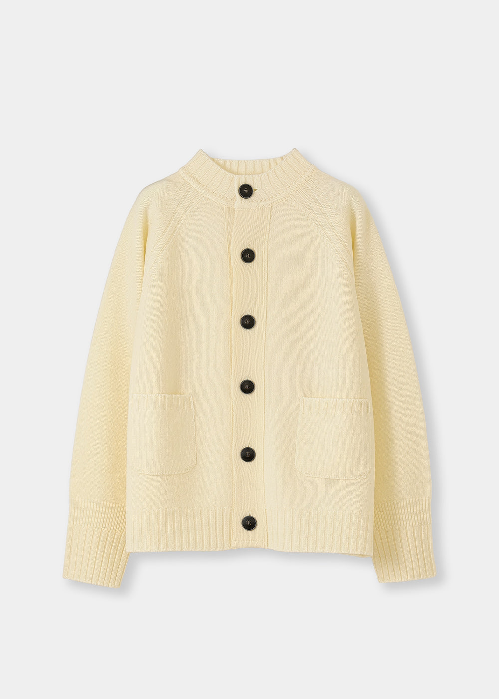 ソフトウールハイネックカーデ│to touch