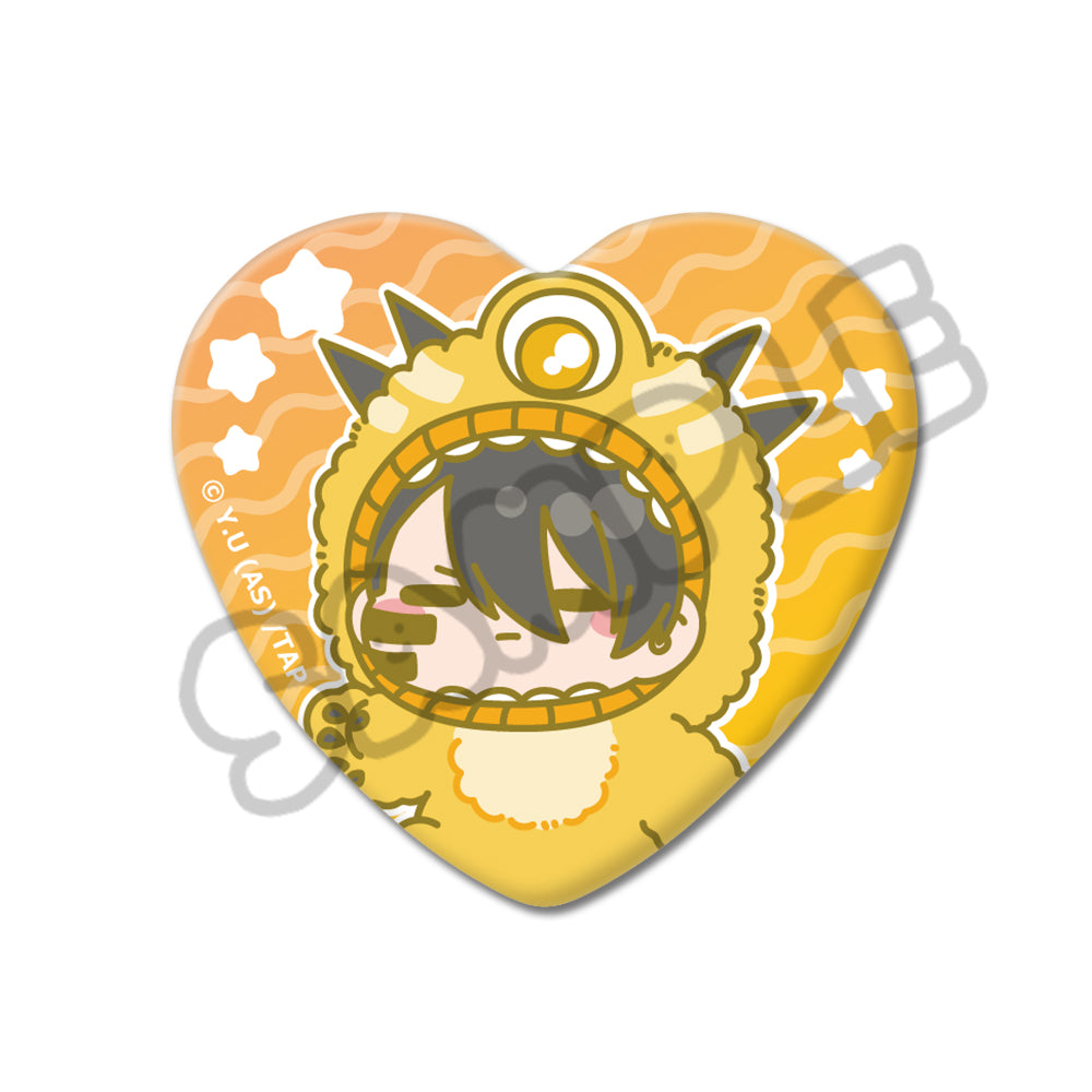 桃源暗鬼 キャラウムカフェ 缶バッジ 無陀野無人 93 TVアニメ「桃源