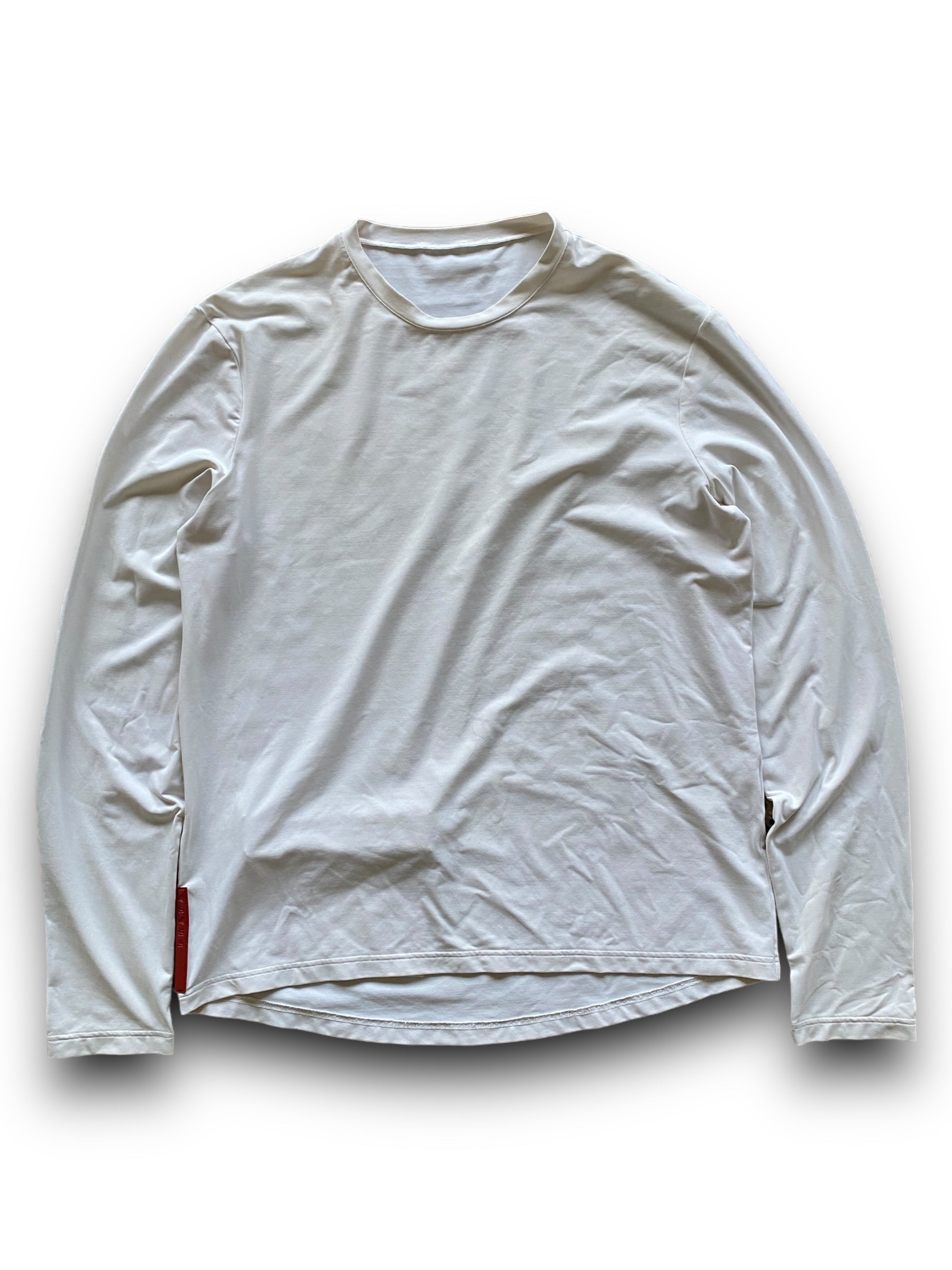 PRADA SPORT 00s WHITE LONGSLEEVE TEE (M) – Treasuresmarket