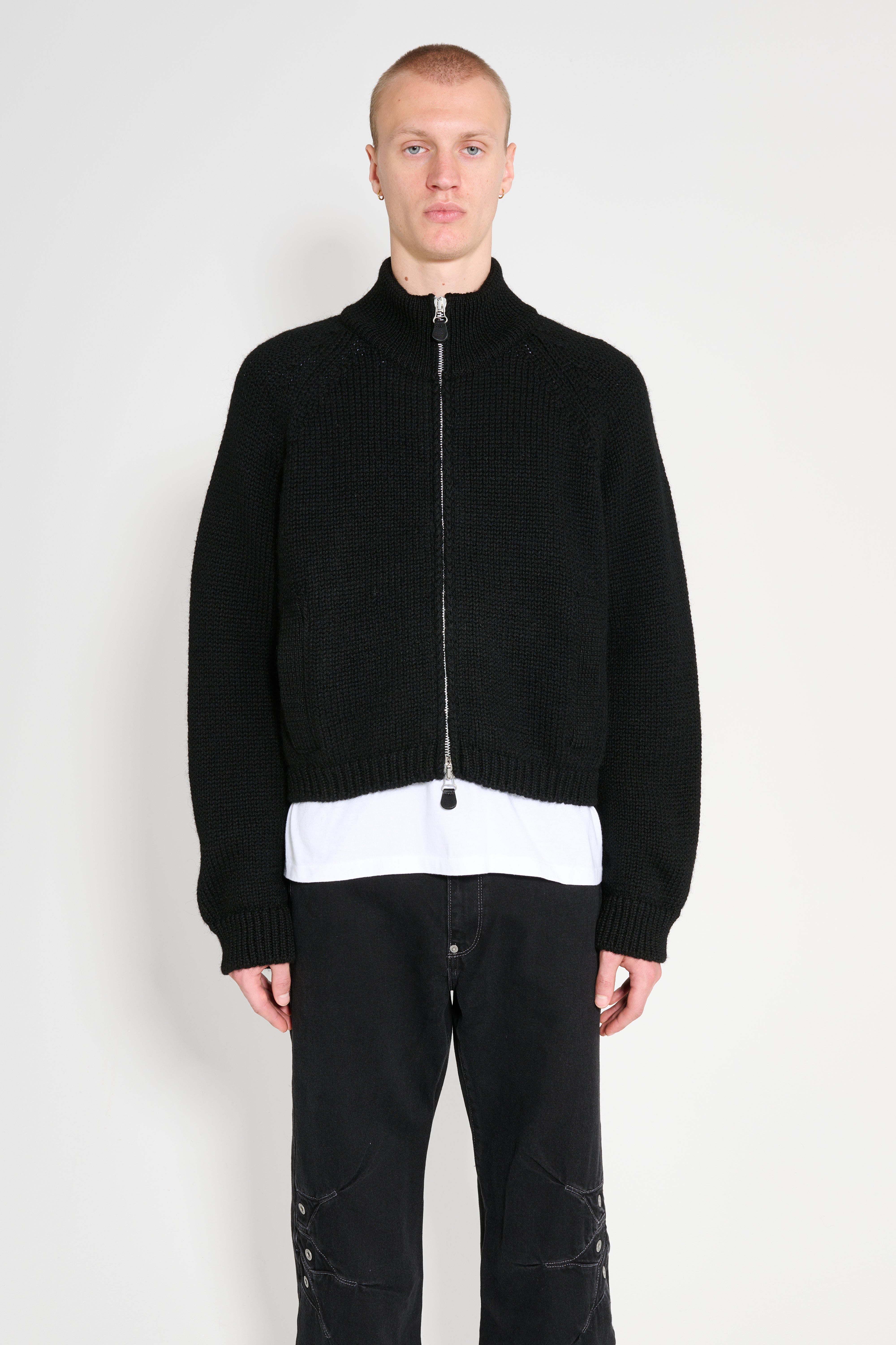 Our Legacy Ultra Zip Funnel Jet Black Isles Wool – Très Bien