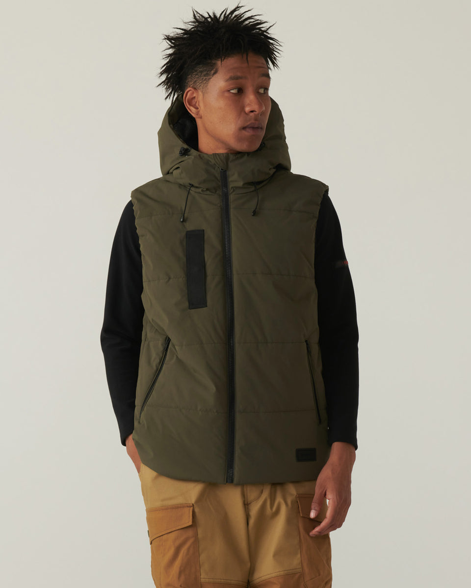 1928 リフレクティブファイバーダウンベスト – TS DESIGN