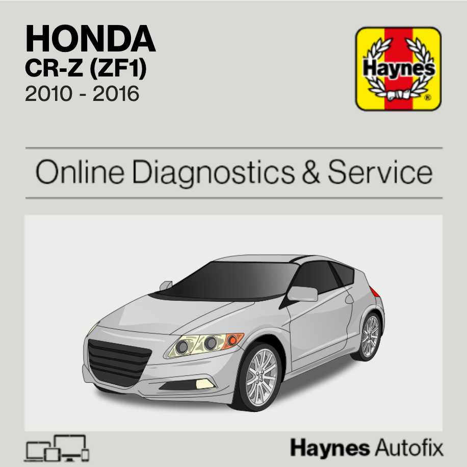 Honda CR-Z (ZF1) 2010 to 2016 Haynes Online Diagnostics & Service