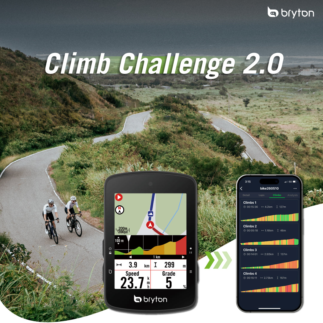 Bryton Rider S510 | Compact Performance GPS Computer – BRYTON USA