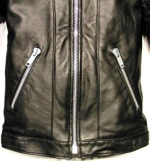 666 LJM-18 70's パンクスタイル シングル レザージャケット