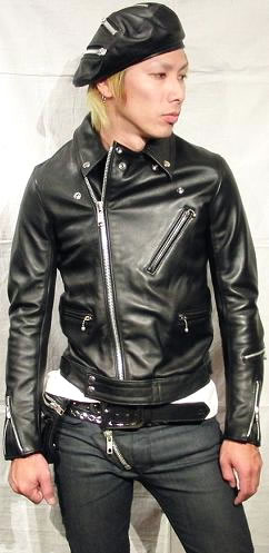 666 LJM-8 フロントフラップ レザージャケット サイクロンタイプ