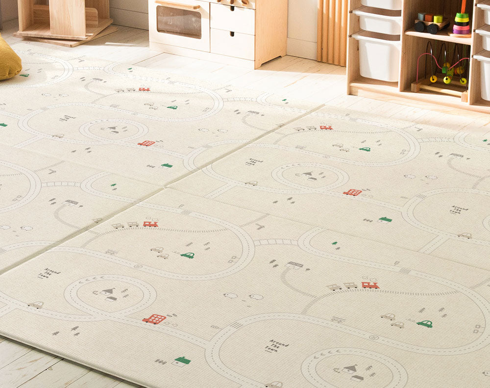 赤ちゃんに最適！「もちもち」プレイマットで快適なお家時間を