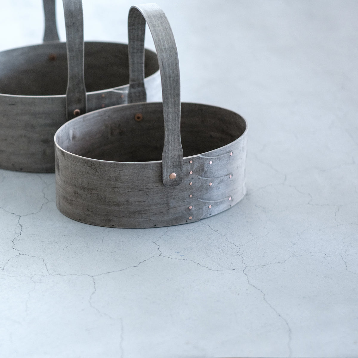 IFUJI BOXMAKER｜Oval Carrier（カエデ草木染）