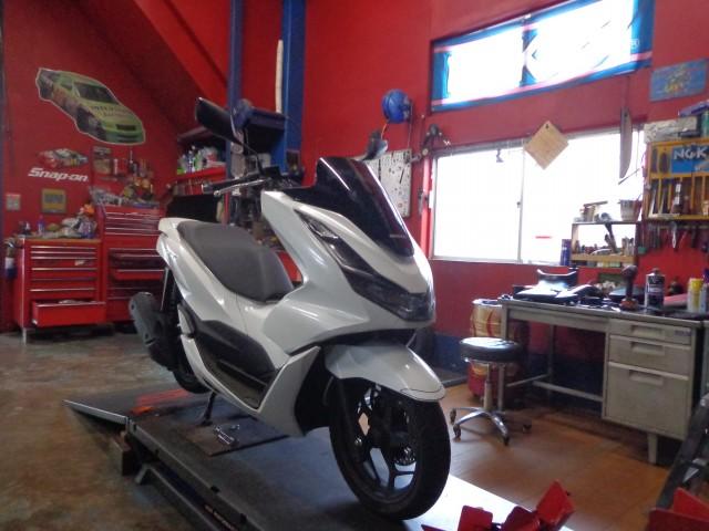 PCX125 持込みタイヤ交換 130/70-13 IRC （GTピーターパンの