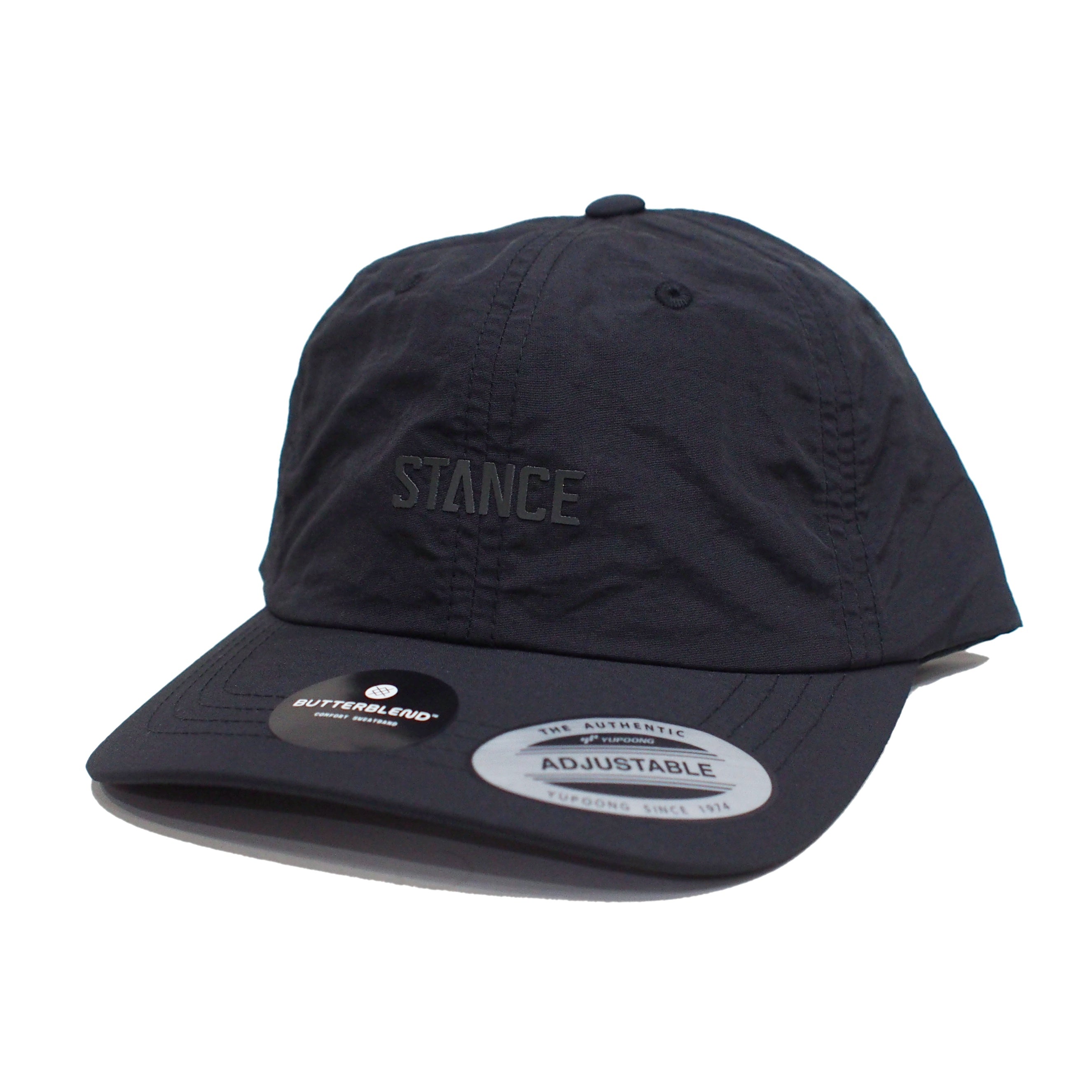 STANCE キャップ STANDARD ADJUSTABLE NYLON CAP ブラック