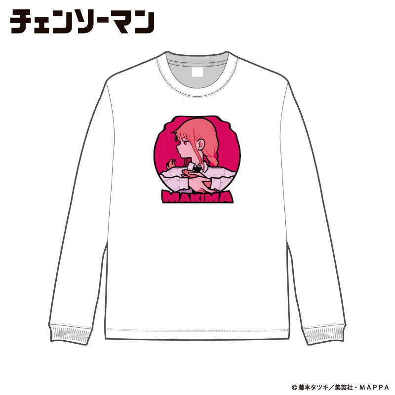 Pochimart】チェンソーマン 美好よしみ コラボ ロングTシャツ マキマ