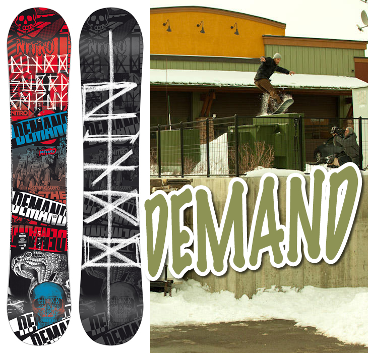 ナイトロ（NITRO）【DEMAND】正規品/メーカー保証付き スノーボード