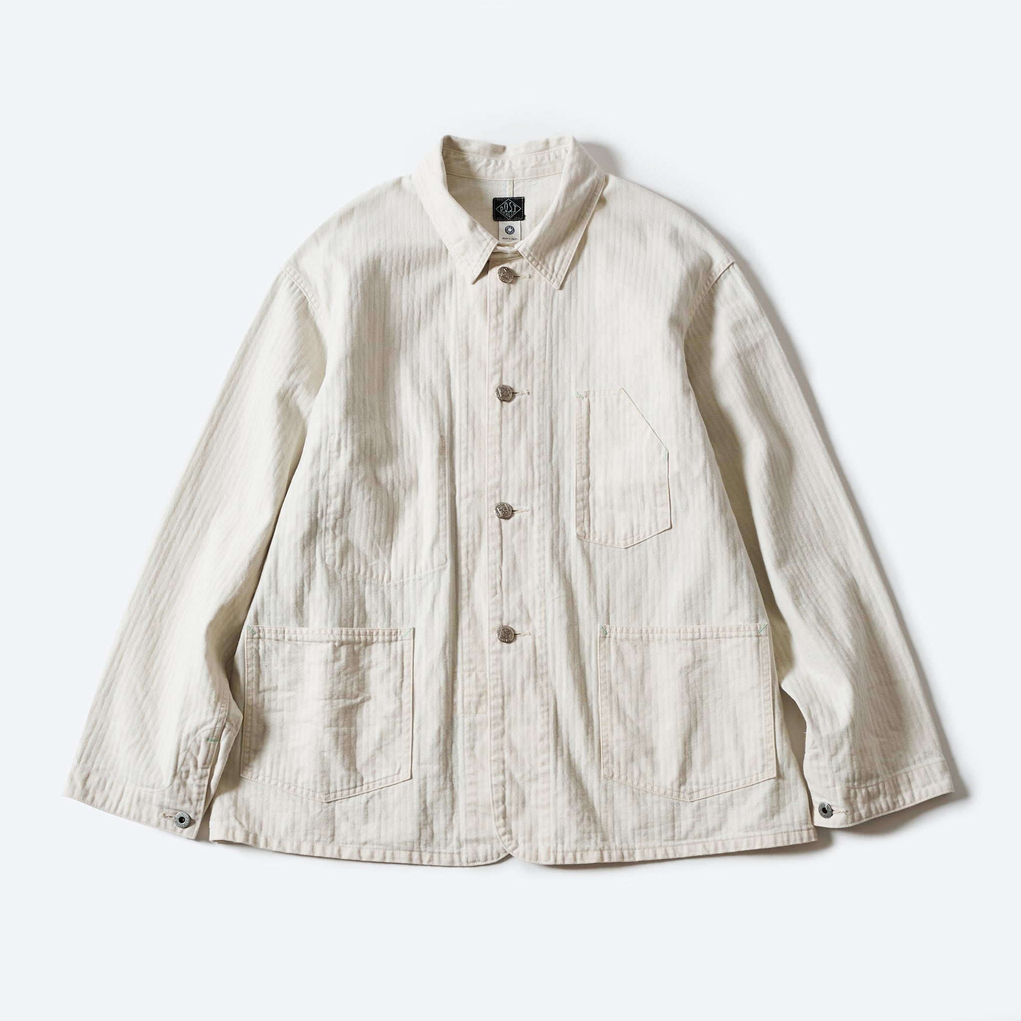 1101-NH No.1 Jacket : cotton HBT natural