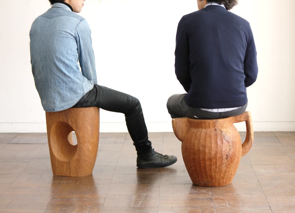 pourannick » Solid Wood Stool （pols potten社）