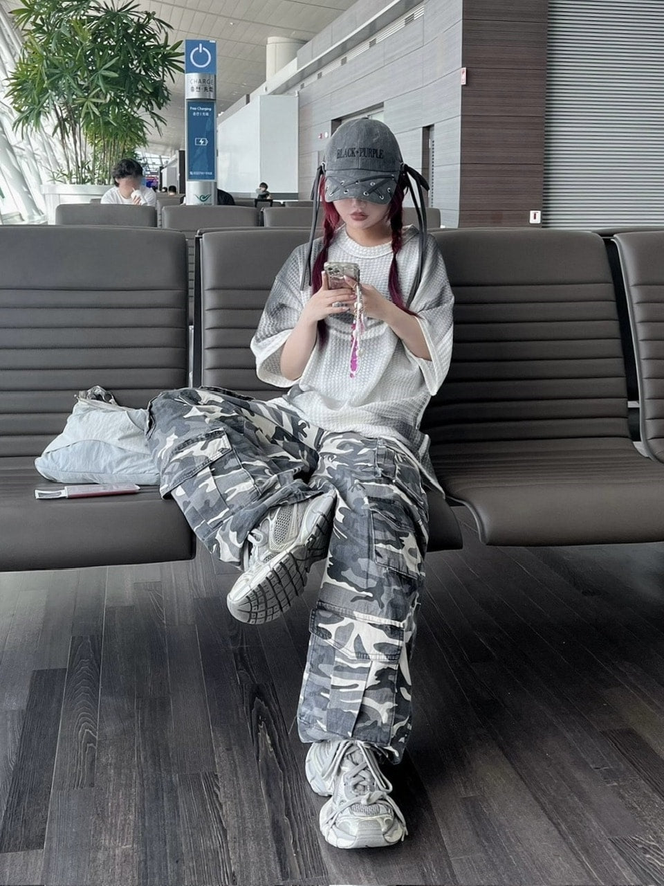 受注制【Never mind the XU】washing waffle tee (3color) – PRESSING