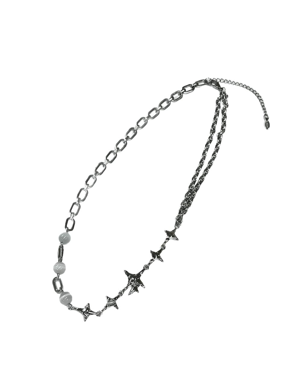 受注制【Never mind the XU】galaxy chain necklace / 【ネバー