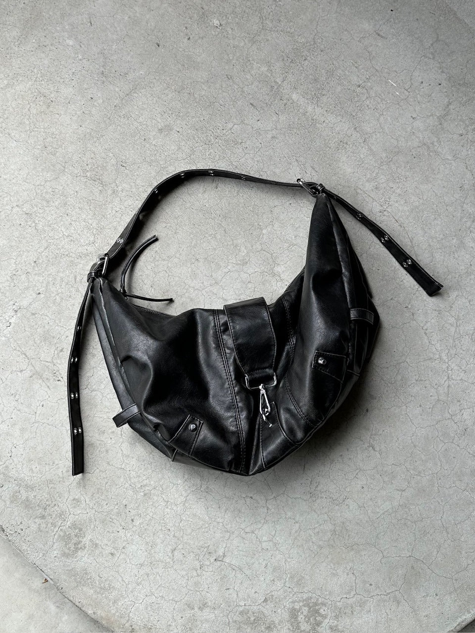大阪店WEB限定受注制【Chikashitsu +】vintage eyelet shoulder bag