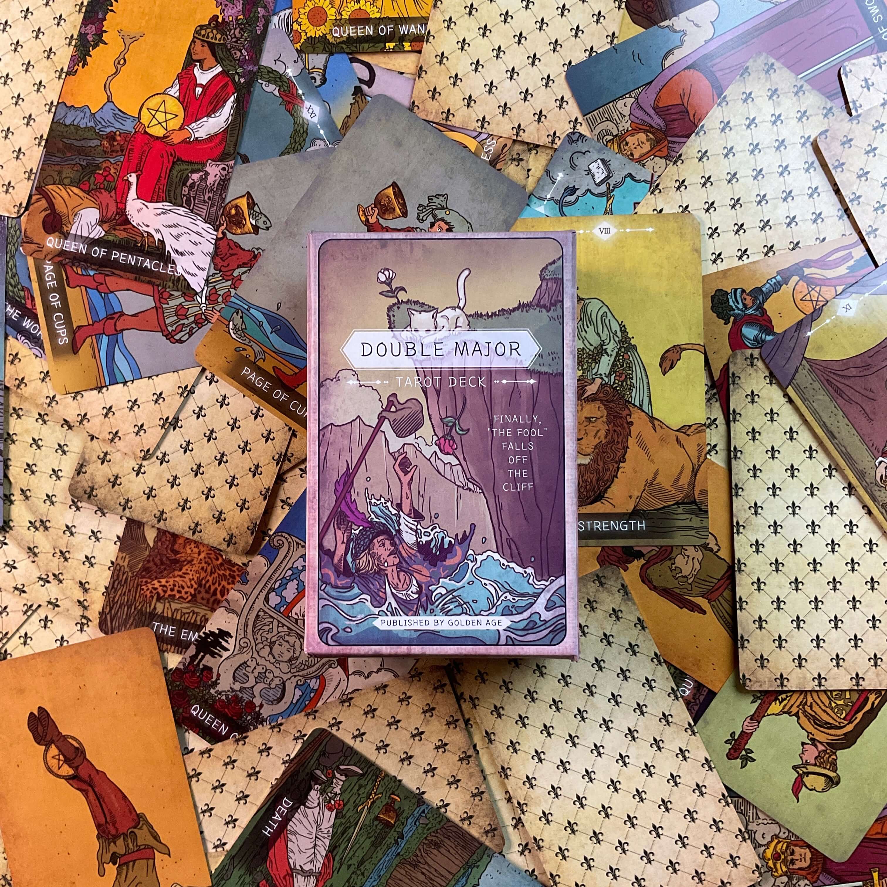 PRIME MUSE DOUBLE MAJORタロットカード日本語解説書付き(QRコード