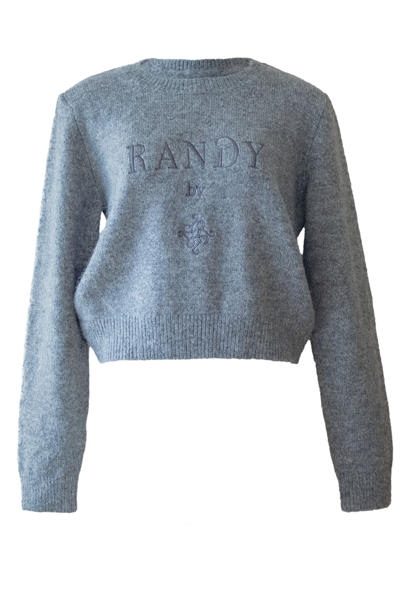 バックレースアップニットトップス – Randy