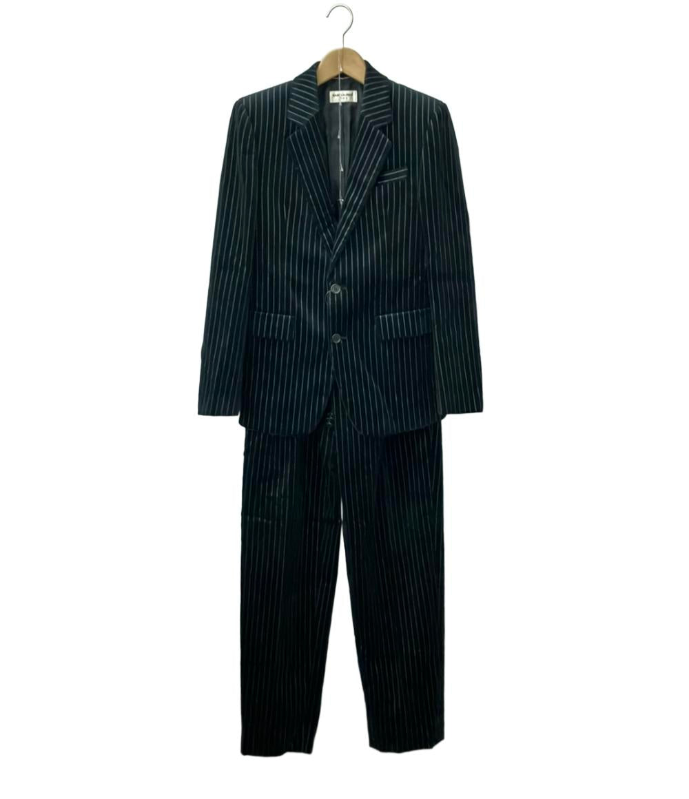 サンローラン セットアップパンツスーツ ベロアストライプ メンズ SIZE