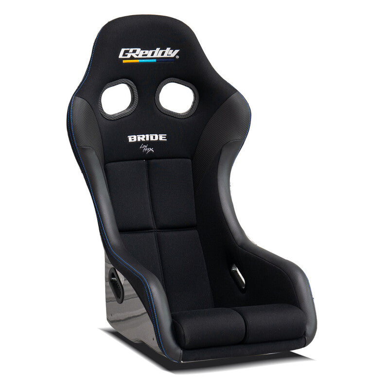 GReddy x Bride Zeta4 Bucket FIA Racing Seat - Black/Blue Stitching