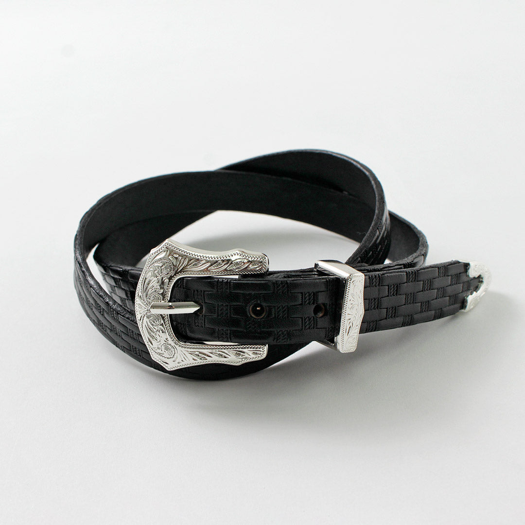 30％OFF】TORY LEATHER（トリーレザー） 3/4インチ ウエスタンベルト