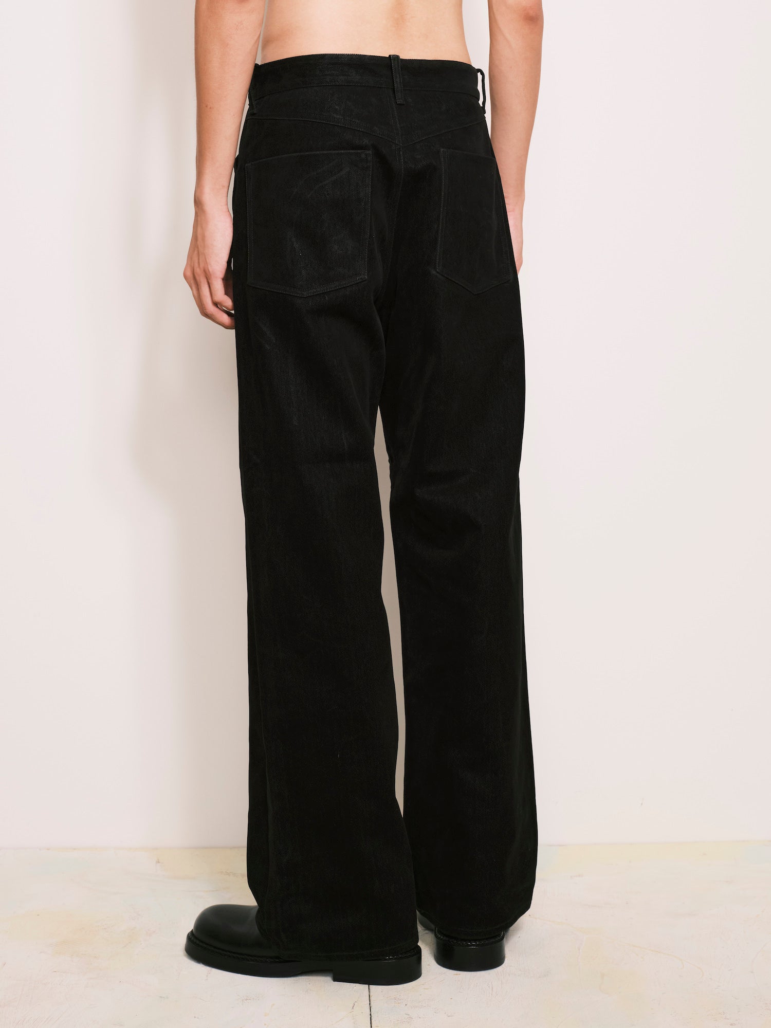 OMAR AFRIDI / 5 Pkt Trousers Black - Road Sign