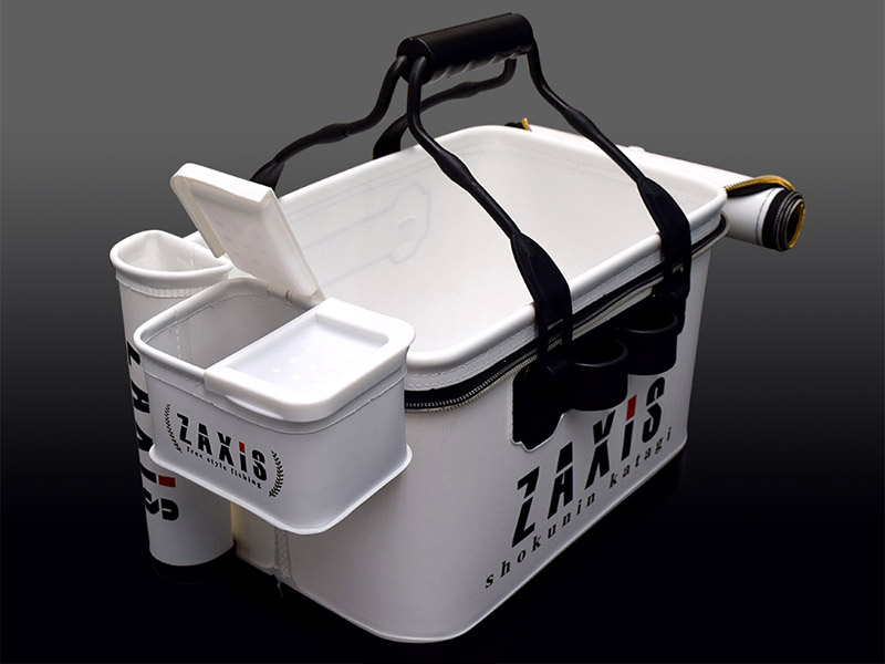 ZAXIS 40L仕様ハードバッカン／エサバケットツイン式／水汲みバケツ