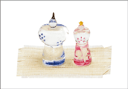 丹青堂の本格的コンパクト雛人形