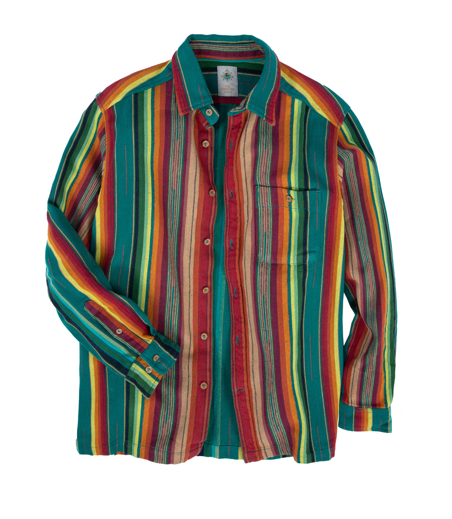 Jade Serape Stripe Shirt – The Territory Ahead