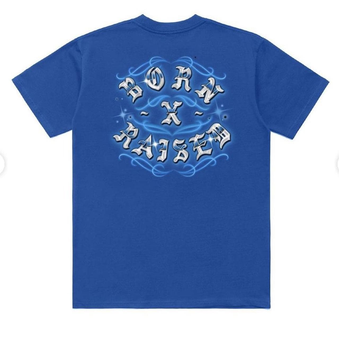 Born X Raised Airbrushed Rocker S/S Tee Blue – The Magnolia Park
