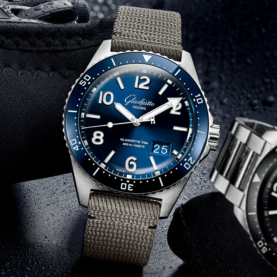 SeaQ パノラマデイト 【 GLASHÜTTE ORIGINAL（グラスヒュッテ