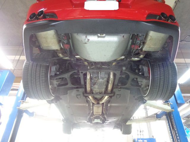 T-WEST | 高針工場 | 修理ブログ | フェラーリ550マラネロ アンダー