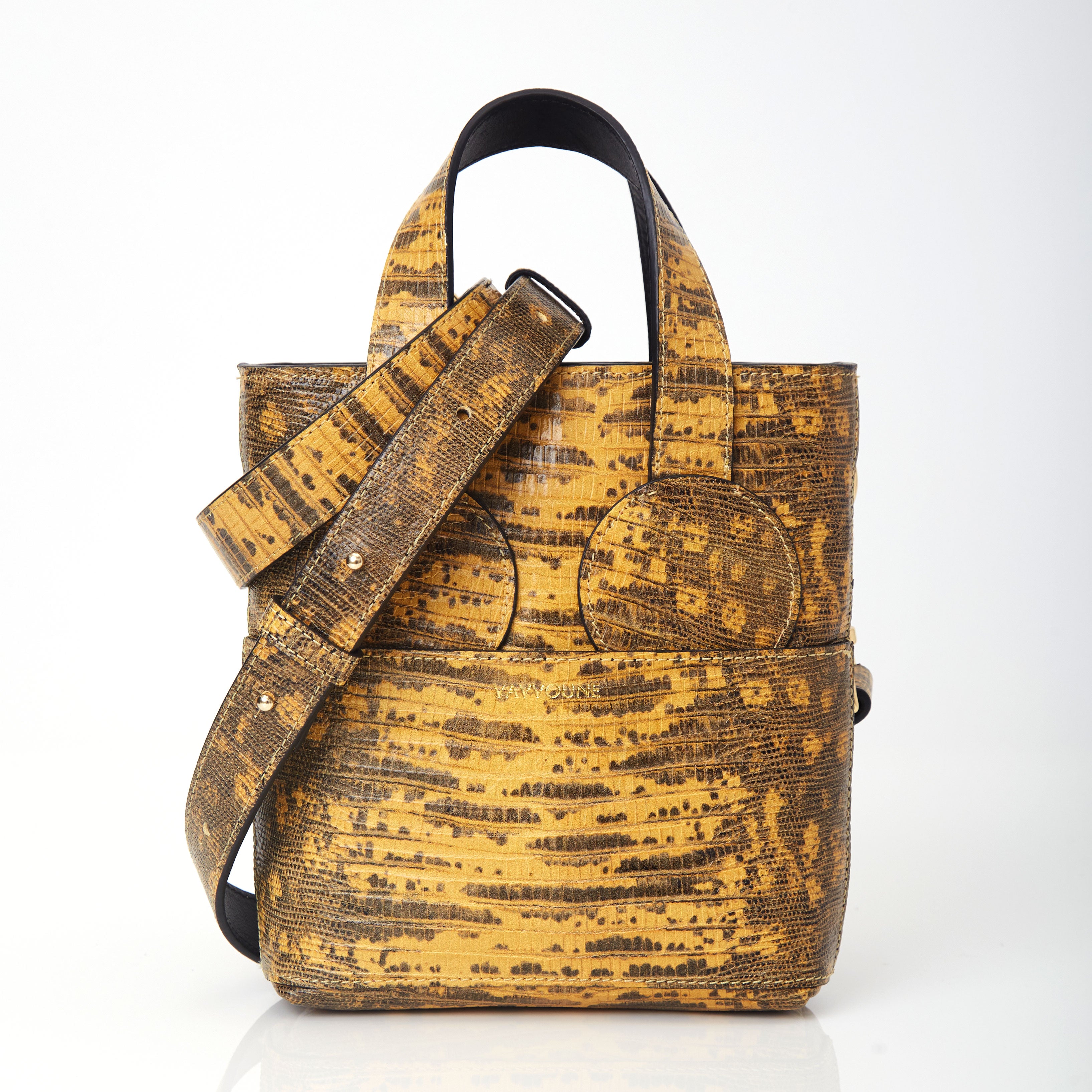 Sunsa Bag - Spotted Yellow Lizard – Vavvoune