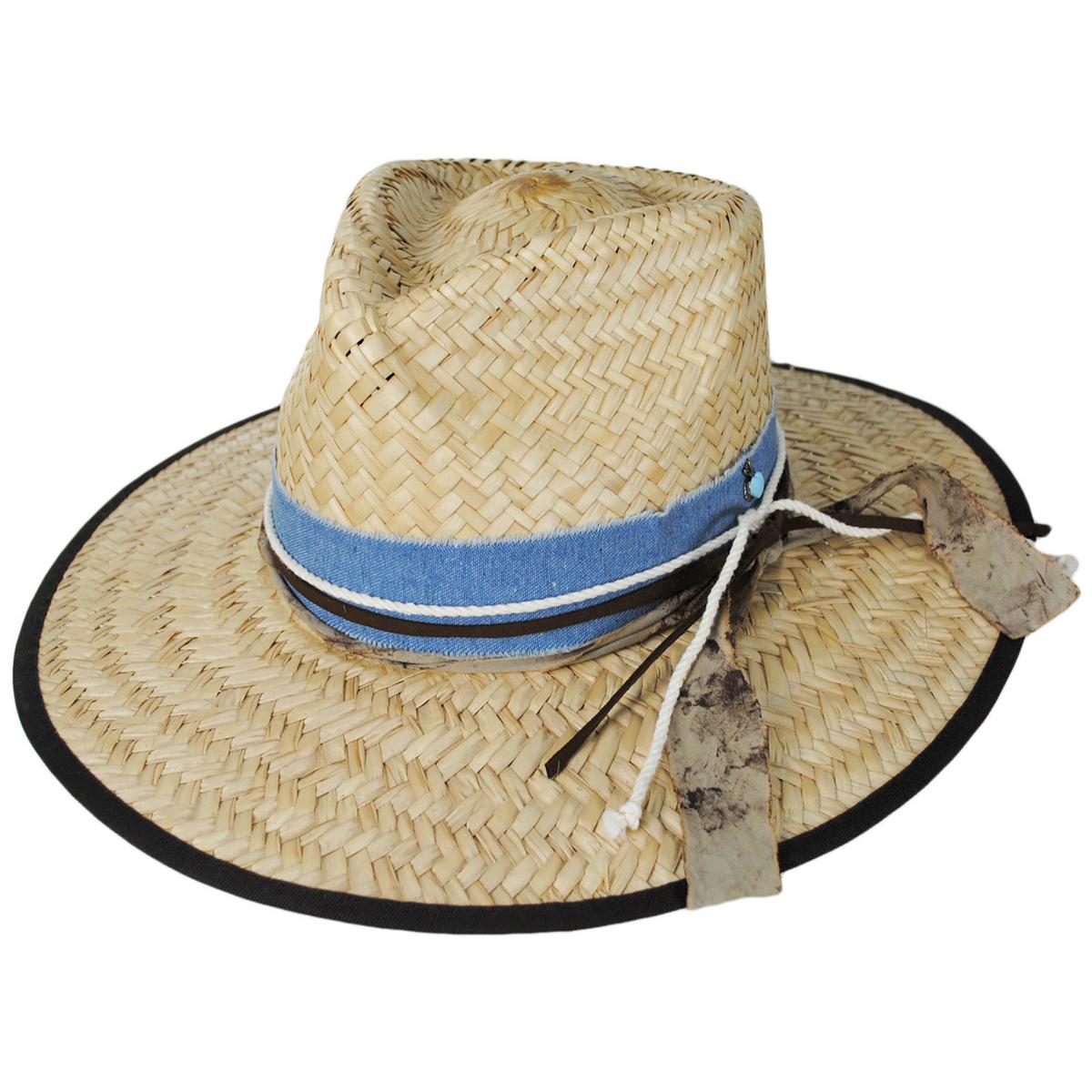 Corazon Palmilla Straw Fedora Hat – Village Hat Shop