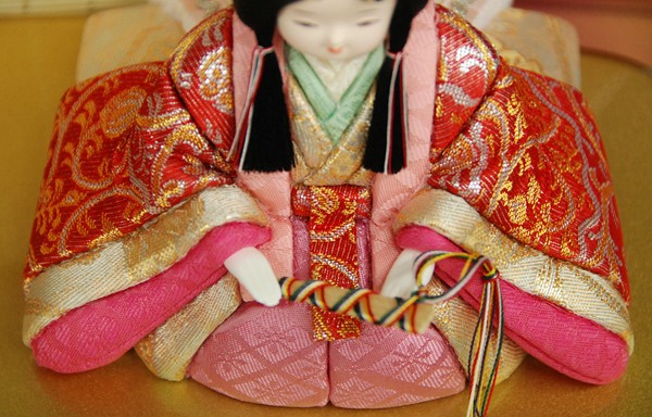 柿沼東光作 花夢 木目込五人飾｜雛人形・五月人形なら人形の和光