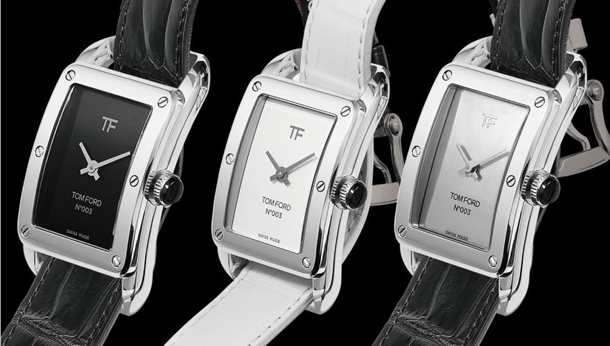 トム フォード タイムピースがスポーツテイストを纏った