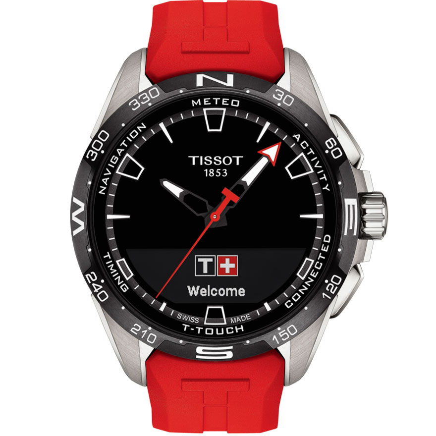 スマートフォン連動と 日本語ディスプレイを備えて「ティソ Tｰタッチ