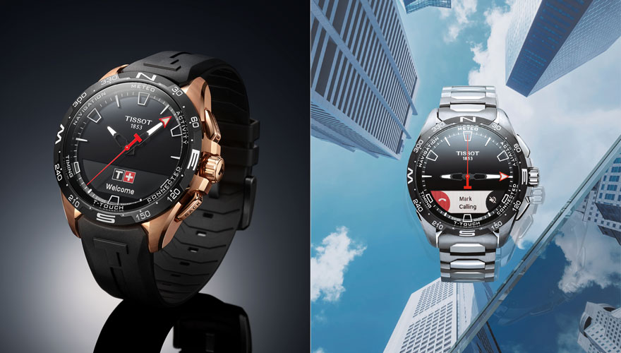 スマートフォン連動と 日本語ディスプレイを備えて「ティソ Tｰタッチ